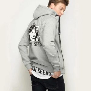 Sensi Seeds Sudadera Gris Talla M