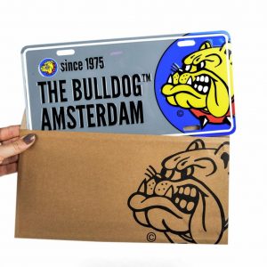 The Bulldog Matrícula Decorativa Amsterdam