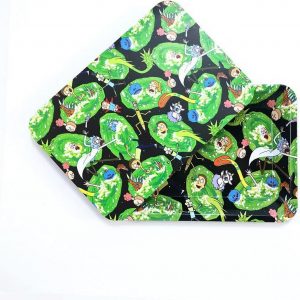 Bandeja Metálica Pequeña + Tapa Rick Y Morty Whirlpool