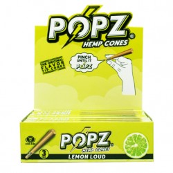 Popz The Original Hemp Cones Lemon Loud