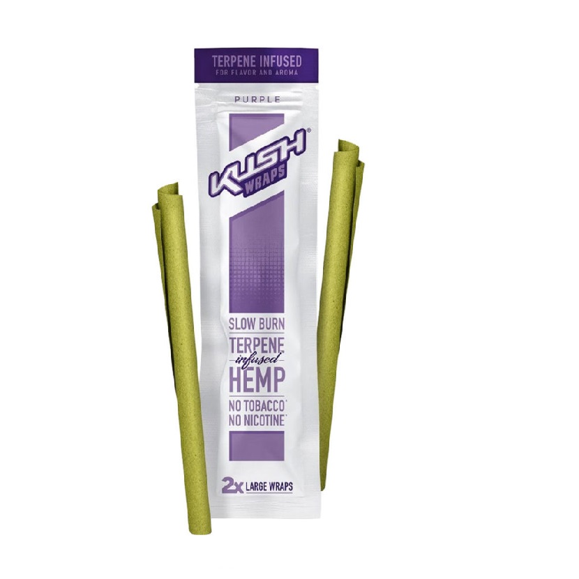 Kush Herbal Wrap Blunts Sabor Purple ( Frutos Del Bosque ) Con Terpenos