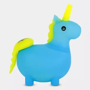 Piecemaker Bong Waterpipe Unikorn Hikea (azul)