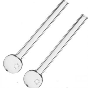 Pipa De Cristal Con Bola Especial Meth 10 Cm