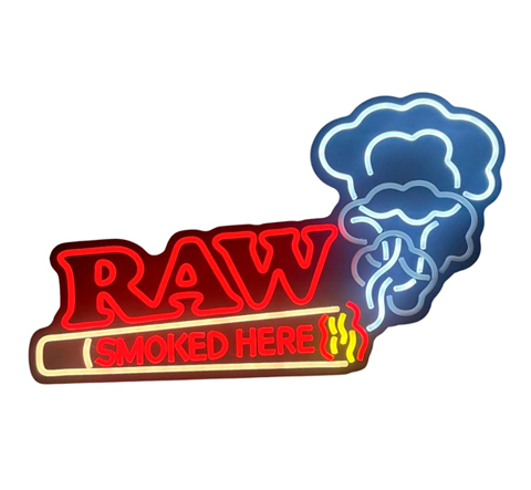 Raw Light Sign Led Luminoso Raw