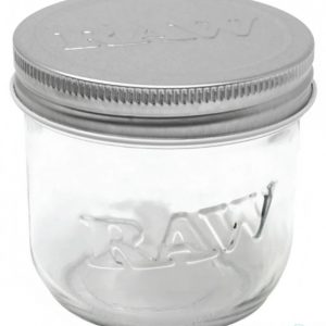 Raw Mason Jar Bote De Cristal Grande 16 Oz ( 473 Ml )