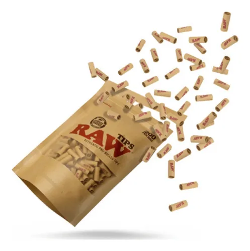 Filtros Boquillas Raw Pre - 200 Rolled Tips