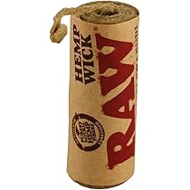 Raw Cuerda Hemp Wick 1 Metro