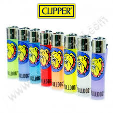 Mechero Traslucido Bulldog