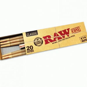 Raw Classic Estuche 20 conos 1 1/4
