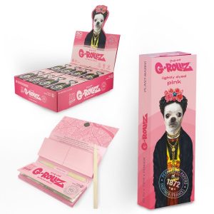 Papel + filtros 1 1/4 G-rollz pink Frida