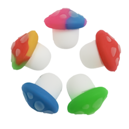 Bote Silicona Setas