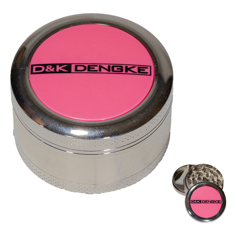 GRINDER METAL 3 PARTES 50MM CIRCULO ROSA