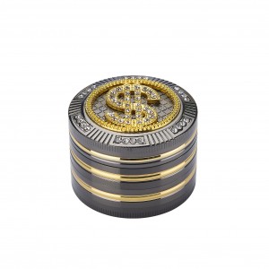 Grinder Metalico Bling Bling Dollar 4 partes