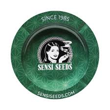 Cenicero Metal Sensi Seeds Verde o Negro