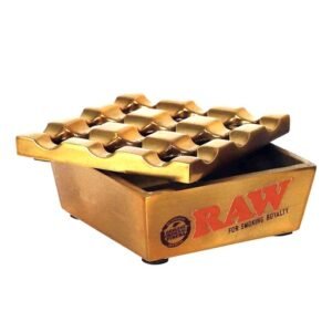 Raw Cenicero Metalico Regal Gold