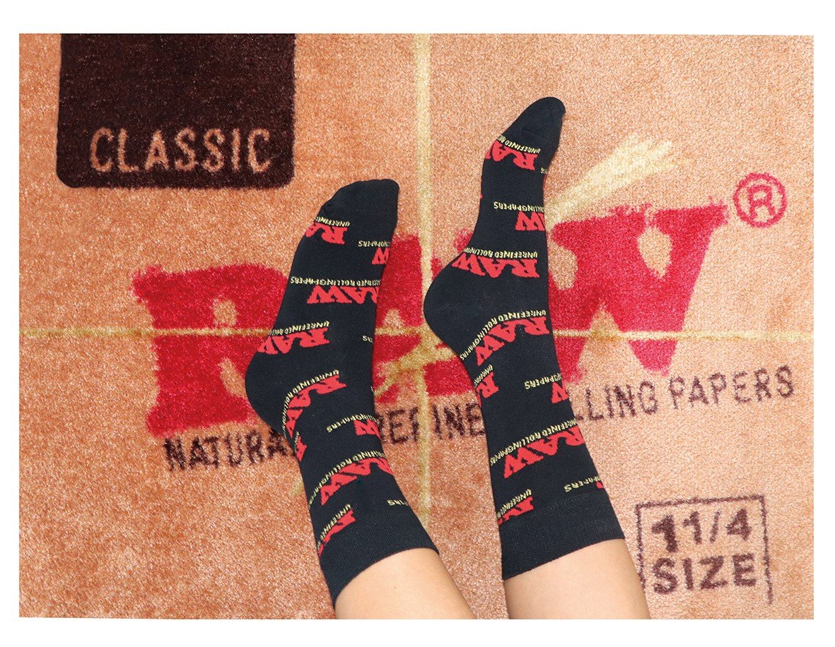 Raw Calcetines Black